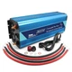 Перетворювач напруги Power Inverter Wimpex WX-2600 інвертор, 2600W 12-220V чиста синусоїда з підзарядкою - зображення 4