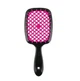 Щітка Janeke 1830 Superbrush The Original Italian Patent Чорна з малиновим - изображение 1