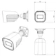 Цилиндрическая IP камера с микрофоном Provision-ISR BSV-340SR3N-36, 4Мп - изображение 4