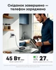Сетевое зарядное устройство Anker Nano Charger 45W USB-C Black (A2692L11) - изображение 4