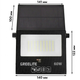 Прожектор уличный на солнечной батарее Greelite JX-60 60W с пультом (9022) - изображение 4