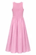 Сукня максі з бавовни DR029 2605346582604 S/M Рожевий - зображення 3