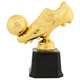 Награда спортивная золотая бутса с мячом SP-Sport 2227C высота 15см Gold - изображение 1