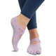 Носки для йоги сиреневые с закрытыми пальцами нескользящие SP-Sport Yoga Socks 8954 размер 36-41 Violet - зображення 4