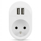 Адаптер-розетка SilverCrest с двумя USB-портами для зарядки 76694 - изображение 2