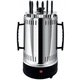 Вертикальная шашлычница электрическая Domotec MS-7781 1000W на 6 шампуров Black электрошашлычница - изображение 2