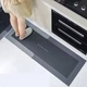 Влаговпитывающий коврик 50×80 см для ванной и кухни Нескользящий моющийся с диатомовой резиной - изображение 1