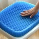 Гелієва подушка ортопедична GEL Egg Sitter з чохлом, охолоджуюча гелева ортопедична для сидіння - зображення 2