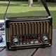 Портативное радио Golon FM AM SW Bluetooth USB SD с двумя фонариками Коричневое (68ОTB-XR) - изображение 5