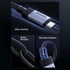 Кабель UGREEN L705 USB-C to USB-C Thunderbolt 4 40Gbps 240W 1 метр (UGR-65175) - зображення 3