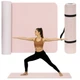 Коврик спортивный Actiget TPE 183 x 61 x 0.6 см для йоги и фитнеса ACT0023 Pink/Grey - изображение 1