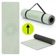 Коврик спортивный Actiget TPE 183 x 61 x 0.6 см для йоги и фитнеса ACT0022 Mint/Black - изображение 5