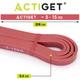 Эспандер-петля Actiget Power Band 2-25 кг (резина для фитнеса и спорта) набор 3 шт ACT0047 - изображение 11