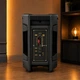 Портативна Bluetooth колонка 30Вт RGB підсвітка караоке мікрофон FM USB TF TWS акумулятор 2400 мАг RIAS 8" Black (33І8-XR) - зображення 4
