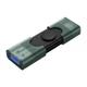 Флеш-накопичувач Kingston 256GB DataTraveler DuoG2 USB-A + USB-C 3.2 Gen 1 Black/Green - зображення 4
