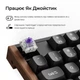 Клавіатура бездротова Keychron K10 HE Magnetic Switch Black RGB (K10H-F1-UA) - изображение 11