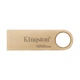 Флеш-накопичувач Kingston USB 3.2 SE9 G3 128GB 220MB/s Metal/Gold - зображення 3