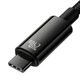 Кабель Baseus Tungsten Gold Fast Charging Data Cable Type-C to Type-C 240W 2m Black - изображение 4