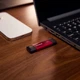 Портативний SSD Kingston Dual USB-A/C 2TB Dual Portable 1050MB/s USB 3.2 Gen 2 Red/Black - изображение 5