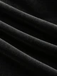Короткое велюровое платье черного цвета с расклешенной юбкой для девушки S - изображение 4