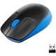 Комп'ютерна мишка Logitech M190, Blue/Black, USB, бездротова, оптична, 1000 dpi, 3 кнопки, 1xAA (910-005907) - зображення 1