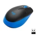 Миша Logitech M190 Full-size Wireless Blue - зображення 2