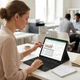 Чехол книжка с клавиатурой с тачпадом для Apple iPad 11 (11", 2025, A16) / 10 (10,9", 2022) черный (004159) - изображение 6