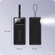 УМБ MAKE 50000 mAh 22.5W PD/QC 3.0/QC 4.0+ Black (MPB-502BK) - зображення 2