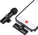 Бездротова мікрофонна система Borofone BFK16 Winner (Lightning) Black (6941991126482) - зображення 6