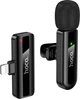 Бездротова мікрофонна система Hoco L20 Fair (Lightning) Black (6942007655484) - зображення 1