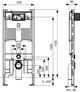 Инсталляция для унитаза глубина 8см TECE 9300502 - изображение 2