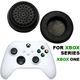 Силиконовые накладки на аналоговые стики для геймпада Xbox Series X / S черные 2 шт - изображение 3