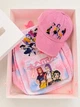Подарунковий набір K-POP Huntrix рюкзак + кепка pink, у боксі з підсвіткою - зображення 3