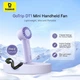 Портативный ручной вентилятор Baseus GoTrip DT1 Mini Turbine Handheld Fan Nebula 1200mAh голубой (C0119000) - изображение 2