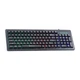 Клавиатура XTRIKE ME KB-309 BK, wired keyboard, 100 Keys, RGB, EN Layout, USB, 1.5m, black - изображение 3