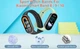 Ремешок Metall-Silicone с металлическим креплением для Xiaomi Mi Band 8/8 NFC, Mi Band 9, Mi Band 10 Original Design Resting White - изображение 9