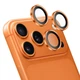 Защитное стекло на камеру Fiji Metal Lens для Apple iPhone 17 Pro Max для линз с металлической рамкой Orange - изображение 1
