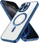 Чехол Fiji Chrome для Apple iPhone 16 Pro Max с MagSafe и защитой камер матовый Deep Blue - изображение 1