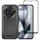 Защитное стекло LUX для Oukitel WP35 / WP35 Pro / WP35s полная проклейка черный - зображення 1