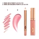 Набір для губ Charlotte Tilbury Mini Pillow Talk Glossy Lip Duos, Pillow Talk Fair - зображення 3