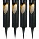 Садовий ліхтар Garden Light на сонячній батареї для вулиці з датчиком руху енергоефективний світильник для саду і двору вуличний ліхтар на сонячній панелі яскраве LED освітлення - зображення 6