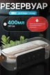 Портативний універсальний настільний міні-кондиціонер Mini Cooling Fan чорний з підсвічуванням USB-вентилятор зволожувач і таймер компактний вентилятор для офісу та дому міні-охолоджувач повітря portable cooling fan для спальні - изображение 4