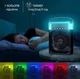 Портативний універсальний настільний міні-кондиціонер Mini Cooling Fan чорний з підсвічуванням USB-вентилятор зволожувач і таймер компактний вентилятор для офісу та дому міні-охолоджувач повітря portable cooling fan для спальні - изображение 5