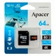 Карта памяти Apacer MicroSDXC UHS-I U3, 64 Гб. - 352187 - изображение 3