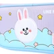 Пенал Yes Line Friends Dreamy PH-30 мягкий 533756 — для школы девочек первоклассницы фиолетовый. - изображение 6