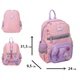 Рюкзак детский Yes Charming K-45XS 550526 малый в садик для девочек розовый для прогулок дошкольный - изображение 3