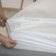 Простыня ТЕП Optical White сатин страйп с резинкой 160×200 см Белый (56110160200) - изображение 2