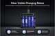 Акумуляторна батарея AA XTAR Blue 3600 1.5V Li-ion 2200mAh | Стабільна напруга, 1200+ циклів заряду, захист - изображение 6