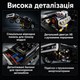 Конструктор автомобіль Dodge Charger Домініка Торетто 1077 деталей, чорний спорткар 39 см, з рухомими елементами - зображення 3