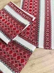 Серветка вишита з українським орнаментом 37х37см (клн1-1-37) - зображення 3